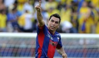 Paredes realizó una gran campaña personal en el Atlante.