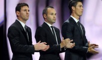 Se repite la historia: Messi, Iniesta y Cristiano son candidatos.