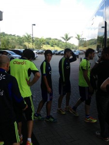 UCH entrenamiento Brasil