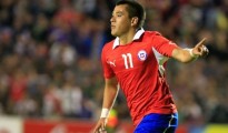 Carlos Muñoz abrió el marcador para Chile ante Haití.