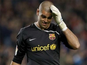 Victor Valdes Equals Record Appearances