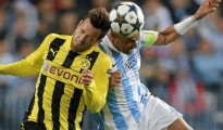El Málaga no pudo vencer en casa al Borussia y tendrá que ir a Alemania a jugarse la clasificación.