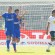 Duma fue figura: anotó dos goles en el Superclásico.