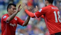Medel tuvo un buen partido, pero eso no bastó para que su equipo tuviera mejor suerte.