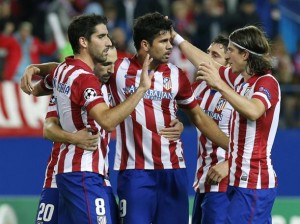 Los "Colchoneros" están segundos en la Liga BBVA y primeros en su grupo de Champions League.