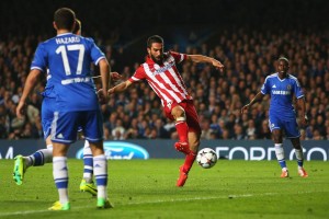 El "10" colchonero sentenció la clasificación del Atleti a la final de la UEFA Champions League.