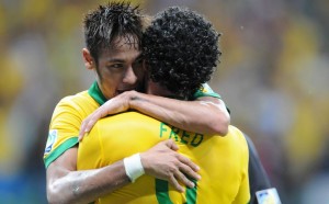 Neymar y Fred son dos los que sí estarán en la fiesta mundialista.
