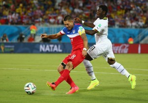 Clint Dempsey anotó el primer gol y el más rápido en lo que va de Brasil 2014.