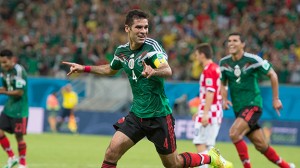 Rafa Márquez inició el triunfo mexicano en Recife. 