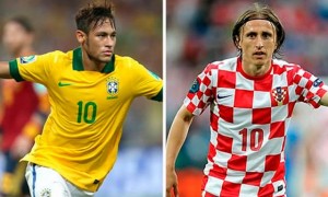 Brasil y Croacia dan el vamos a la Copa del Mundo. Neymar y Modric frente a frente.