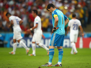 El capitán lamentó la eliminación del mundial.