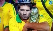 Messi con la Copa