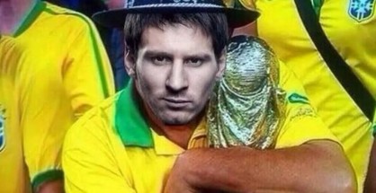 Messi con la Copa