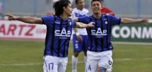 Carlos Espinoza anotó el 2-0 parcial de Huachipato sobre San José, mediante lanzamiento penal. 