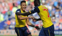 Alexis fue figura ante Anderlecht.