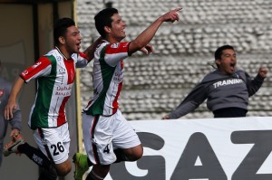 El joven defensor Alejandro Contreras concretó la agónica victoria del Palestino sobre Audax.