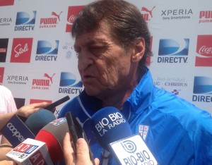 El entrenador argentino espera un buen rendimiento de sus dirigidos ante el siempre complicado Audax Italiano. 
