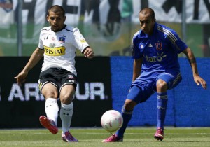 Guzmán Pereira, junto a Herrera, fue de los más solidos de una "U" que nada pudo hacer contra Colo-Colo.