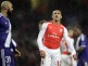 Arsenal's Alexis Sanchez looks up as Anderlecht's Anthony Vanden Borr