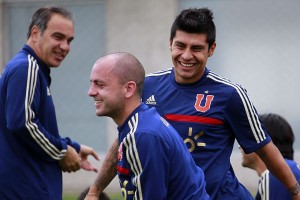 Entrenamiento de Universidad de Chile previo al Clásico Universitario