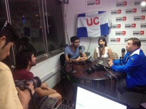 El programa Planeta UC cumplirá este enero un año en Radio Sport Chile. 