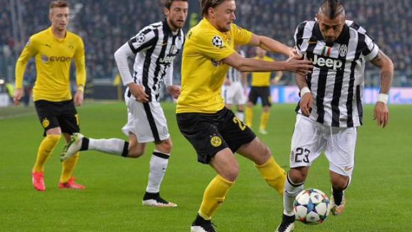 Arturo Vidal jugó 87 minutos de la victoria de la Juventus 2-1 por sobre el Borussia Dortmund.