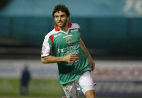 Mauro Olivi convirtió uno de los goles de Audax Italiano en el 2-1.
