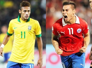 Chile buscará la revancha frente a Brasil tras su eliminación en el pasado mundial. Foto: noticiaaldia.com