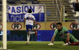 Gutiérrez, Muñoz, Rojas y Charles en contra fueron los goleadores de la noche en San Carlos de Apoquindo.