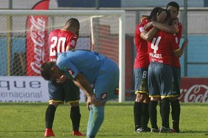 La próxima fecha Unión deberá enfrentar a Huachipato en un duelo clave por la clasificación a la liguilla para la Copa Sudamericana. Foto: Photosport