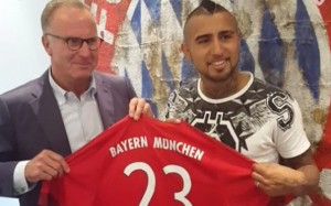 Arturo Vidal es nuevo jugador de Bayern Múnich.