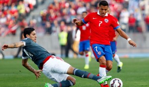 Con su gol, Alexis llegó a 28 goles por la Roja.