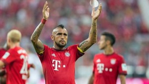 El "Rey" anotó su primero gol en Bundesliga con Bayern Múnich.