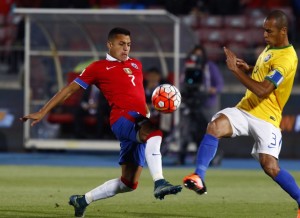 Alexis anotó su gol número 29 por Chile.