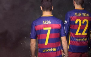 Arda Tuán ocupará el 7 y Aleix Vidal el 22.