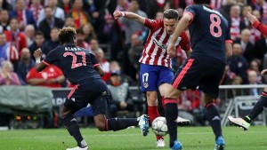 Atlético de Madrid ganó en la ida al Bayern Munich