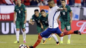 Con este penal, Vidal le dio la última victoria a Chile en la pasada Copa América.