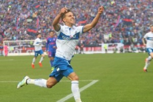 Buonanotte marcó en el triunfo de Católica frente a Universidad de Chile en el clásico universitario. 3 a 0 final.