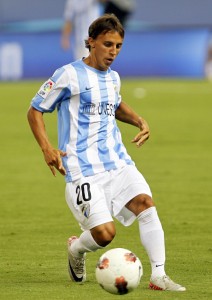 Entre 2011 y 2012, Buonanotte vistió la camiseta del Málaga, de España.