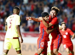 Chile venció a Venezuela en el inicio del hexagonal final sub 17.