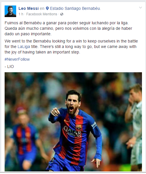 messi fb