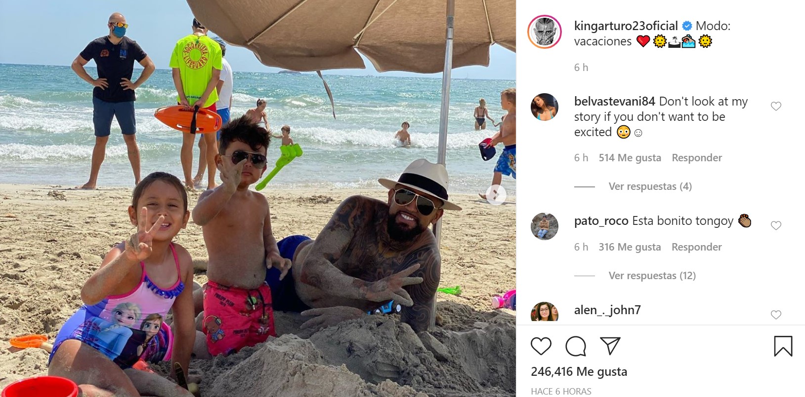 vidal vacaciones