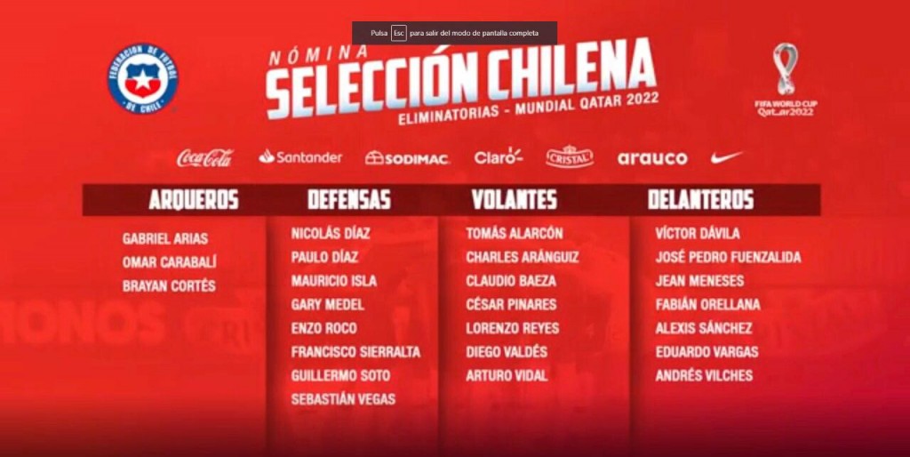 seleccion chilena