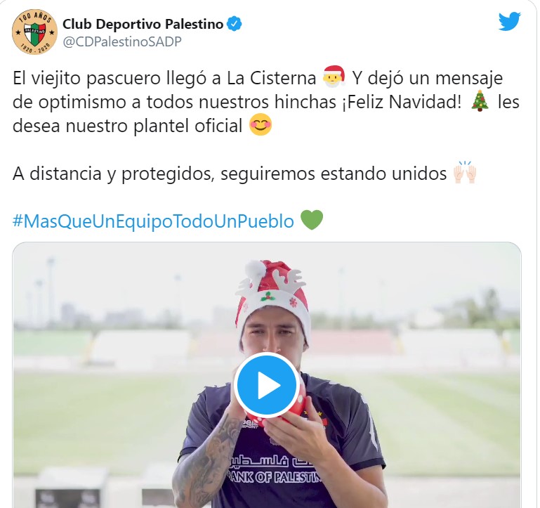 palestino navidad