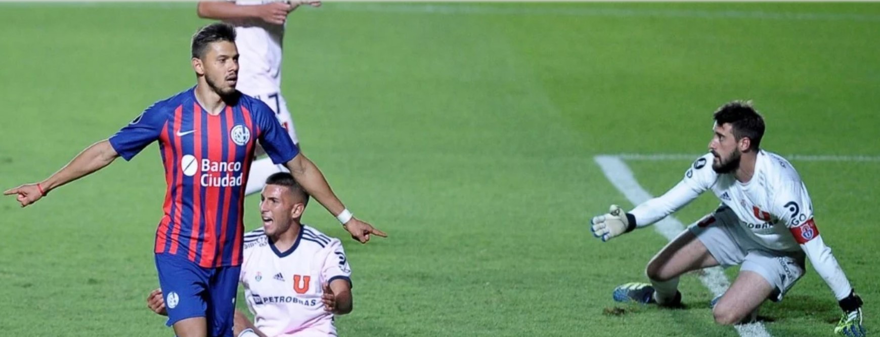 san lorenzo gol u de chile