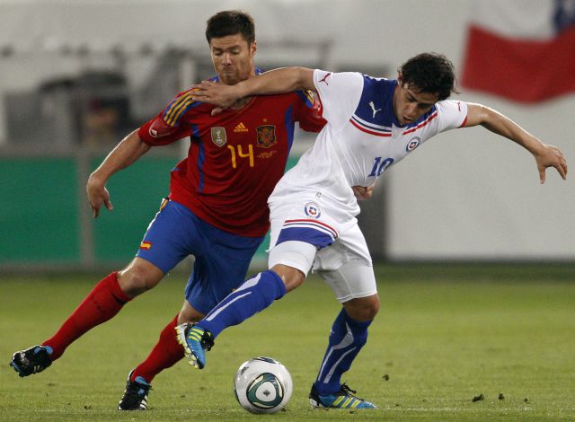 espana chile xabi alonso