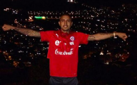 arturo vidal cristo redentor