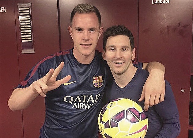 MESSI TER STEGEN