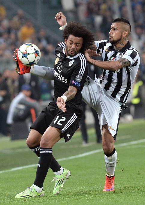 vidal juventus marcelo