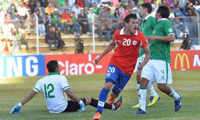 Bolivia vs Chile aranguiz gol